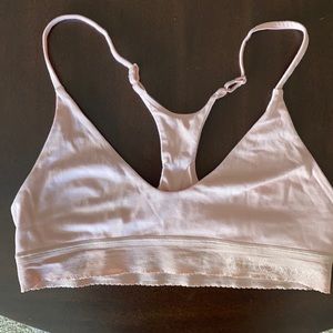 Light pink lululemon bralette- size 4